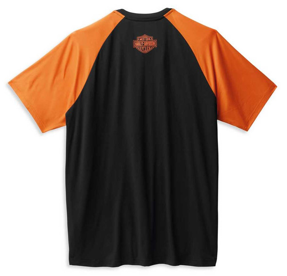Harley-Davidson® Men's Performance Short Sleeve Colorblock Tee