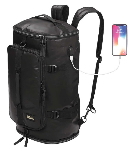 Harley-Davidson リュック Harley-Davidson Embroidered B&S Zero Gravity Water-Resistant