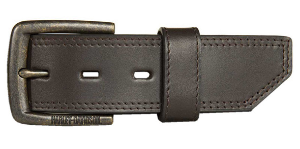 Harley-Davidson® Men's Ergonomic Comfort Genuine Leather Belt