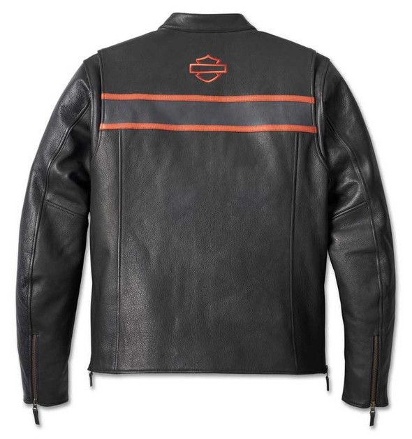 Harley-Davidson® Men's Victory Lane II Leather Jacket - Black
