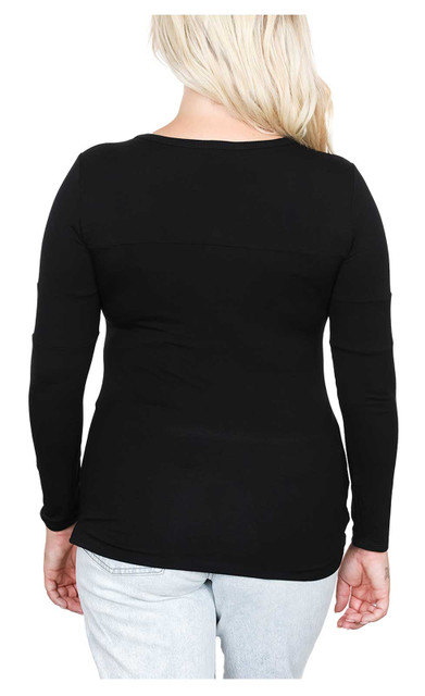 新品 AM1366 Lindsay logo tops black Lindsay logo tops black AM1366 Lindsay logo tops black