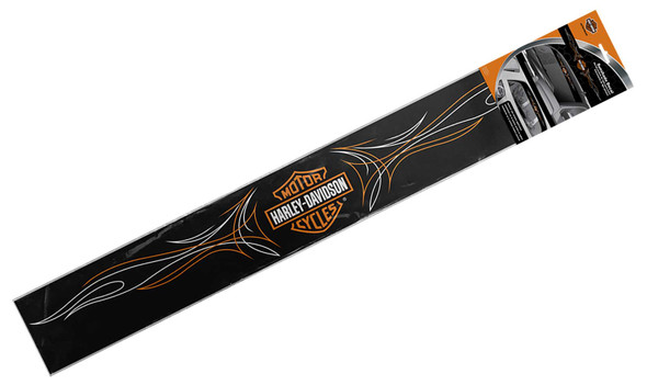Harley-Davidson Pinstriped Bar & Shield Logo Windshield Decal - 49 x 5 in. - Wisconsin Harley-Davidson