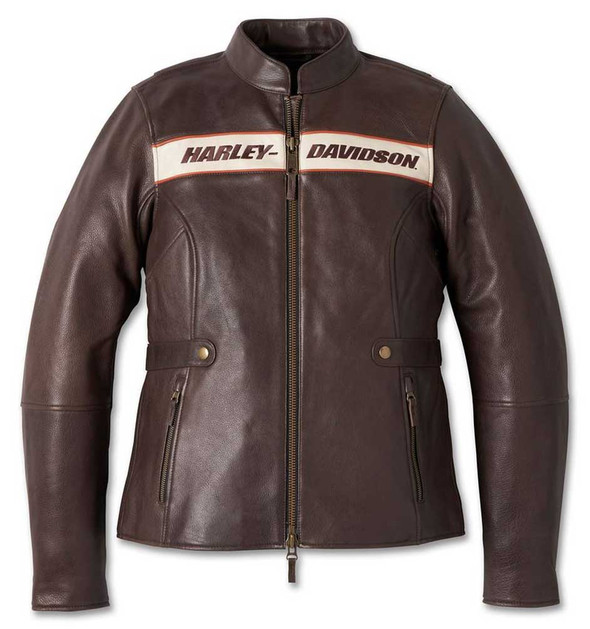 Harley-Davidson® Women's Victory Lane Heavyweight Leather Jacket