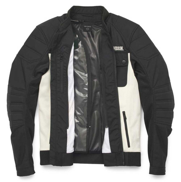 Harley-Davidson バイカージャケット USA Harley-Davidson® Men's Zephyr Mixed Media Jacket w/ Zip-Out Liner