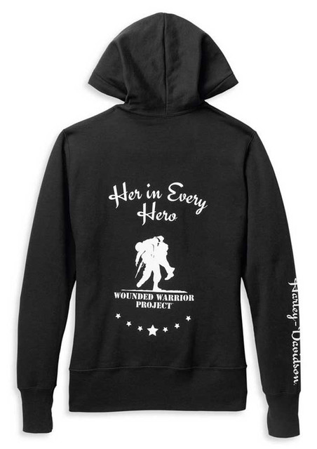 Harley-Davidson® Women's Wounded Warrior Project Zip Hoodie