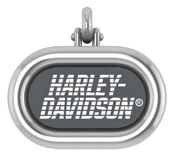 Harley-Davidson Oval H-D Script/B&S Logo Motorcycle Ride Bell - Silver Finish - Wisconsin Harley-Davidson