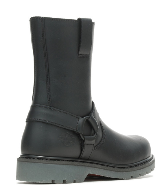 Harley Davidson 95332 Black Leather Riding Boots Men\'s Size 8 Side Zip Lug Sole Harley-Davidson | Shoes | Harleydavidson Mens 94344 Black  main image 2