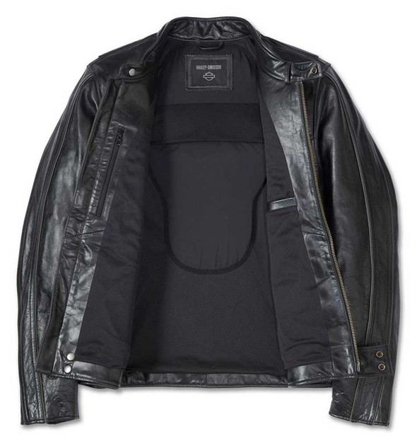 Harley-Davidson® Men's Layering System Cafe Racer Leather Jacket