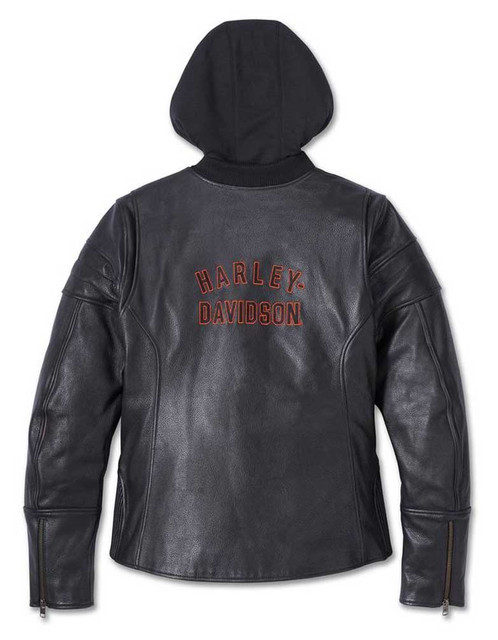 Harley-Davidson® Women's Miss Enthusiast 2.0 Leather 3-in-1 Jacket