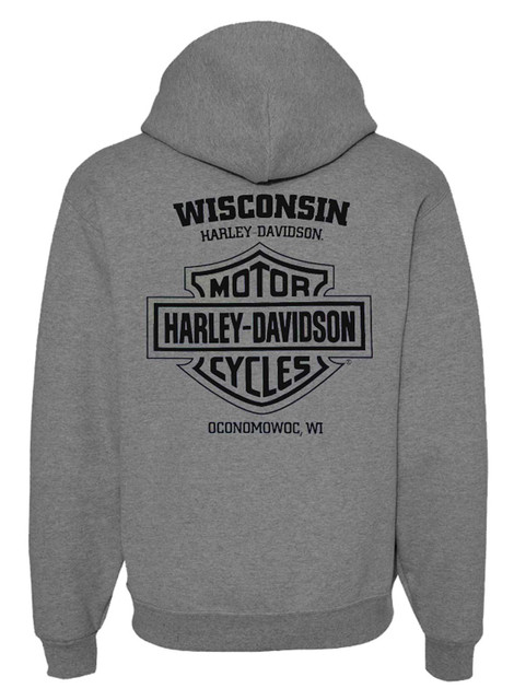 Harley-Davidson® Men's Fading Bar & Shield Pullover Fleece