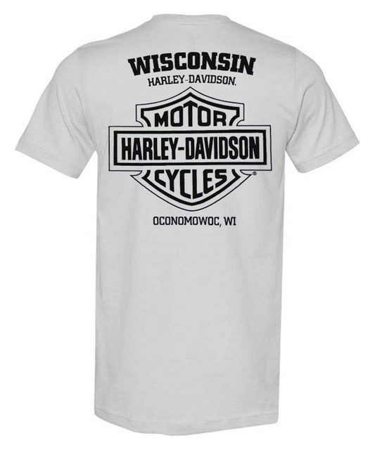 Harley-Davidson ★ HDMC シルバーウィング Tシャツ HDMC Silver Wing Standard T-Shirt - Natural Canvas | Harley