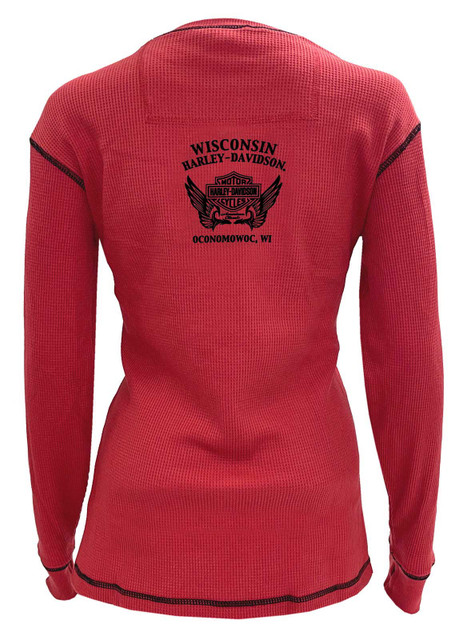 Harley-Davidson® Women's Gritty Long Sleeve Thermal Tee w