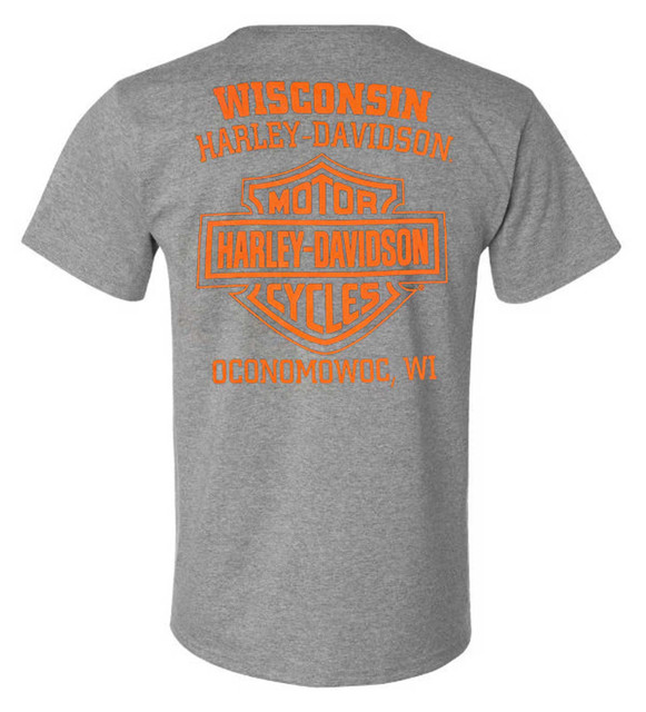 Harley-Davidson® Men's Motor Force Soft Blend Crew-Neck Short