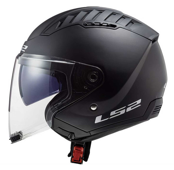 セキュリティ・セーフティ LS2 Copter XL & CH-19 LS2 Helmets Copter Open Face Sun Shield Motorcycle Helmet - Matte