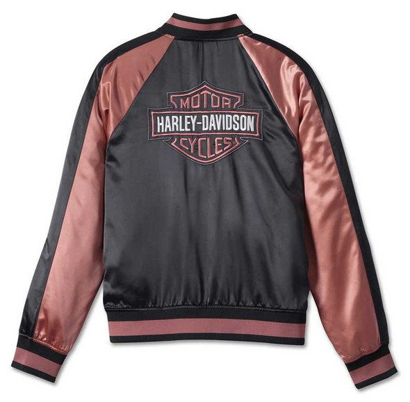 ジャケット・アウター 90s Harley-Davidson short leather bomber Vintage Harley Davidson Motorcycles Leather Two Tone Zip Up