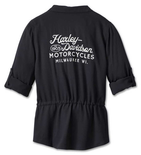 Harley-Davidson® Women's Revolution Drawstring Waist Shirt