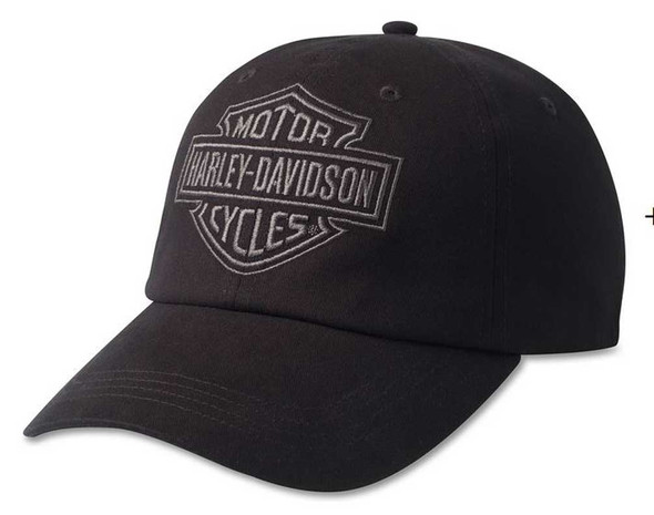 Harley-Davidson Women's Authentic Bar & Shield Baseball Cap - Black 97812-23VW - Wisconsin Harley-Davidson