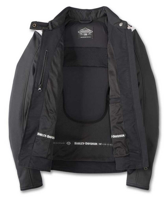 Harley-Davidson バイクジャケット ブラック/ホワイト HARLEY-DAVIDSON VARSITY JACKET | Harley-Davidson USA