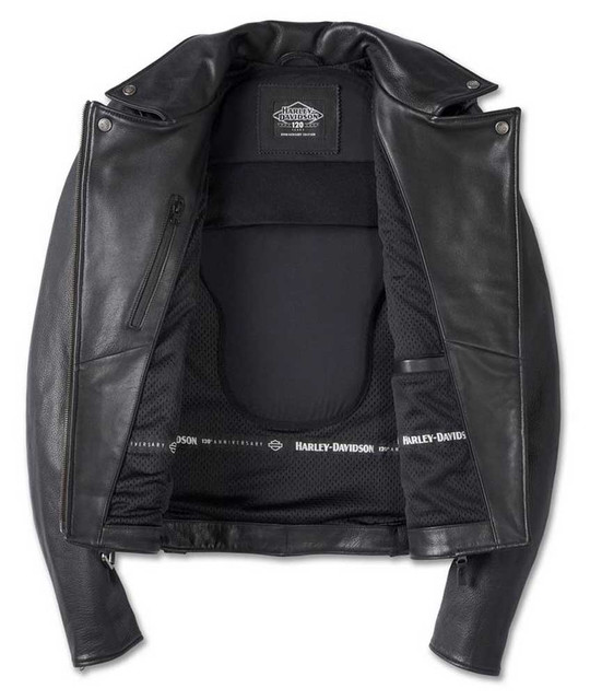Harley-Davidson® Women's 120th Cycle Queen Leather Biker Jacket