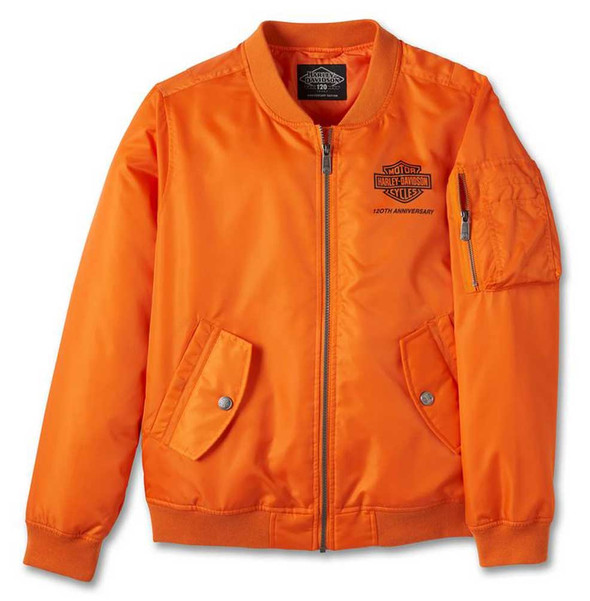 Harley-Davidson® Women's 120th Anniversary Bomber Jacket