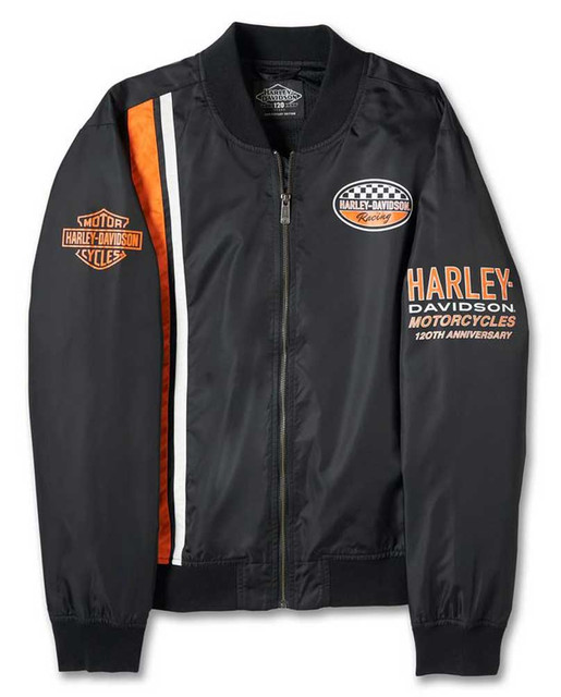 Harley-Davidson® Men's 120th Anniversary Casual Moto Jacket