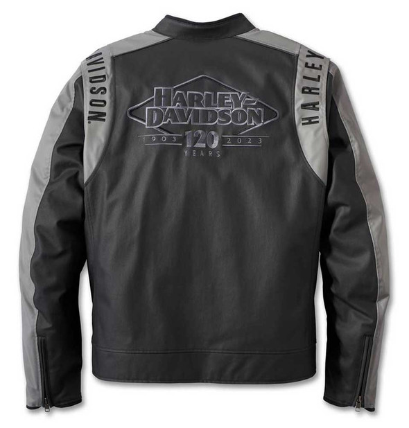Harley-Davidson® Men's 120th Anniversary Imprint Riding Jacket