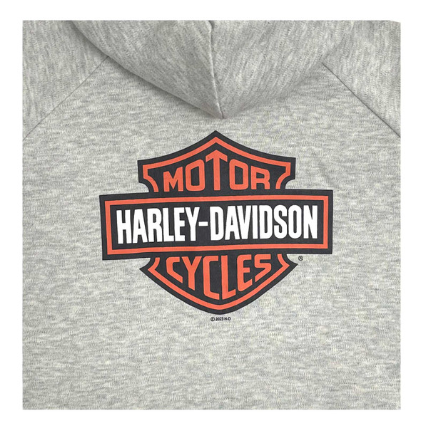 Harley-Davidson® Little Boys' Bar & Shield Logo Knit Zip-Up Hoodie