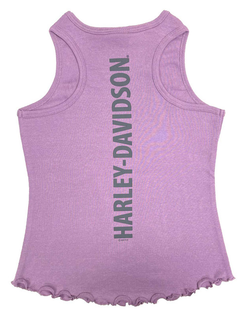 Harley-Davidson® Big Girls' Eagle Rib Sleeveless Tank Top