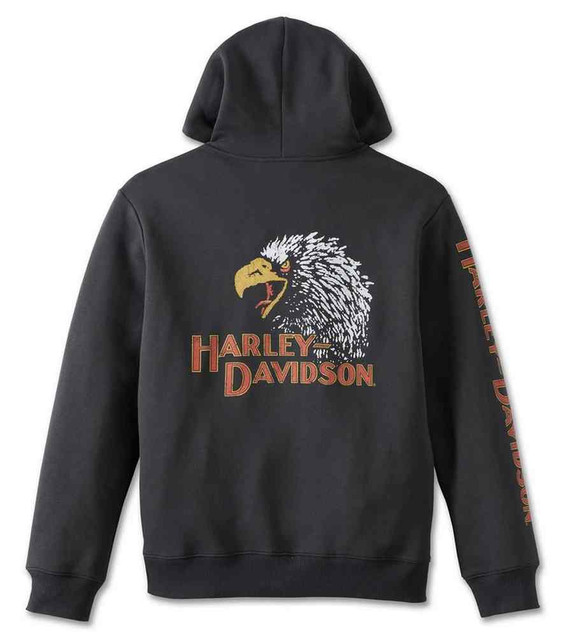 HARLEY-DAVIDSON スウェット Harley-Davidson® Men's Ghoulish Biker Skull Pullover Fleece