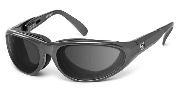 7EYE Unisex Diablo Darkshift Photochromic Riding Eyewear - Charcoal Gray Frames - Wisconsin Harley-Davidson