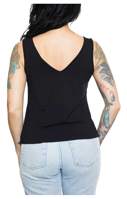 Harley-Davidson® Women's Embellished Retro V-Neck Sleeveless Tank