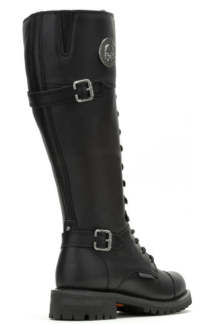 Harley-Davidson® Women's Beechwood Skull Black Waterproof