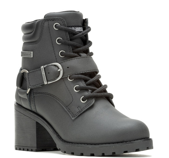 Harley-Davidson Women's Howell 5-Inch Flash Black Motorcycle Boots D87277 - Wisconsin Harley-Davidson