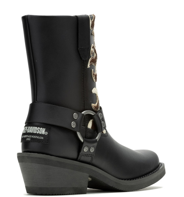 Harley-Davidson® Women's Korsen Cow 7.5-Inch Black Fashion Harness