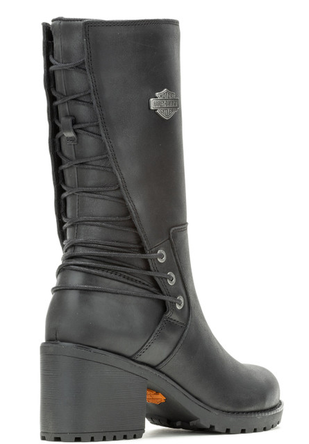 Harley-Davidson® Women's Aldona Black or Tan 9.75-In Fashion Boots