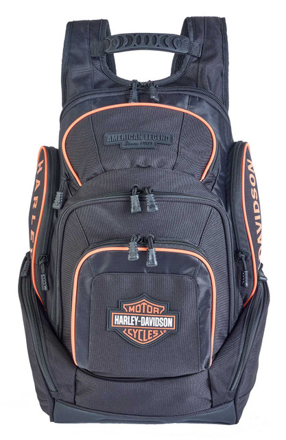 Harley-Davidson® Bar & Shield Legend Rugged Polyester Backpack