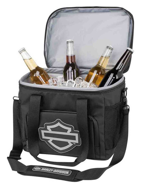 Harley-Davidson® Open Bar & Shield Soft Cooler - Leak-proof Body