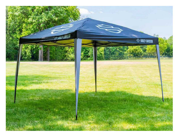 Harley-Davidson® Bar & Shield Freestanding Outdoor Canopy, 10' x