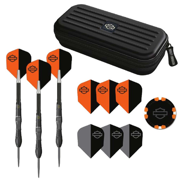 Harley-Davidson® Evolution Bar & Shield Laser Engraved Tungsten