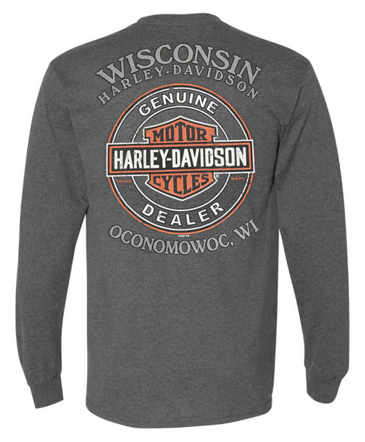 Harley-Davidson® Men's Negative H-D 1903 Distressed Logo