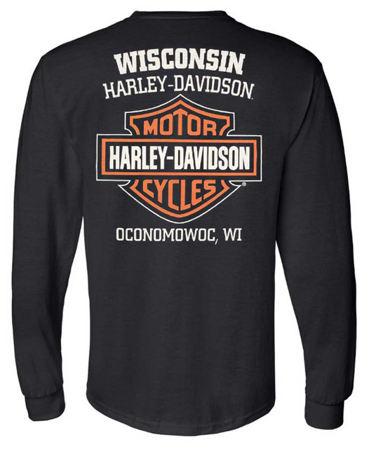 Harley-Davidson Tシャツ グレー Laidlaws Harley Davidson プリントTシャツ グレー エンジン