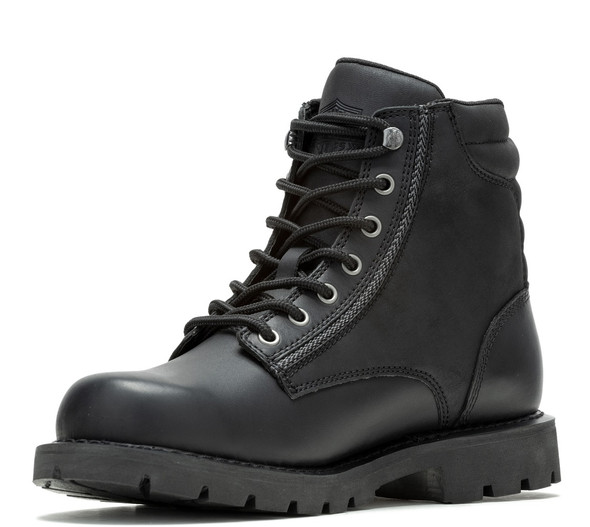 【PORTERNA】Cardan Mid Boots Harley-Davidson® Men's Clarkson 5-Inch Black Lifestyle Boots