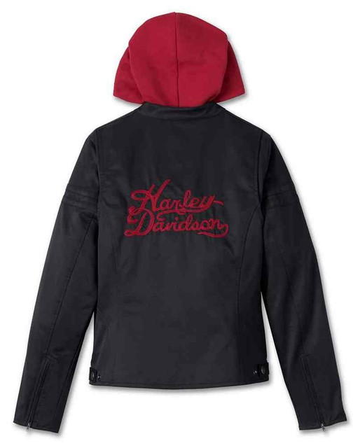 Harley-Davidson® Women's Miss Enthusiast 3-IN-1 Jacket - Black