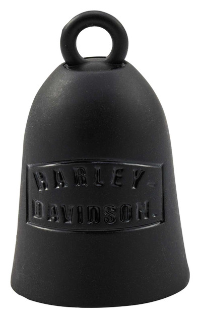 Harley-Davidson Motorcycle H-D Blackout Sign Ride Bell - Black On Black - Wisconsin Harley-Davidson