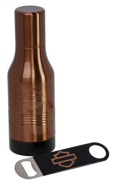 Harley-Davidson® Stainless Steel Insulated Bottle Cooler & Bar