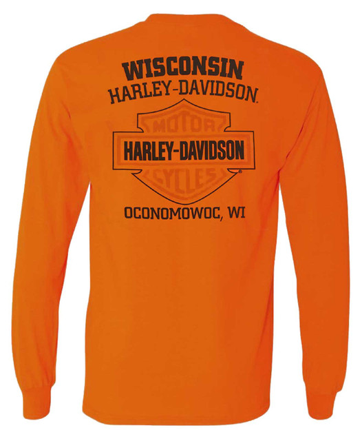 Harley-Davidson® Men's Bar & Shield Logo Long Sleeve Crew