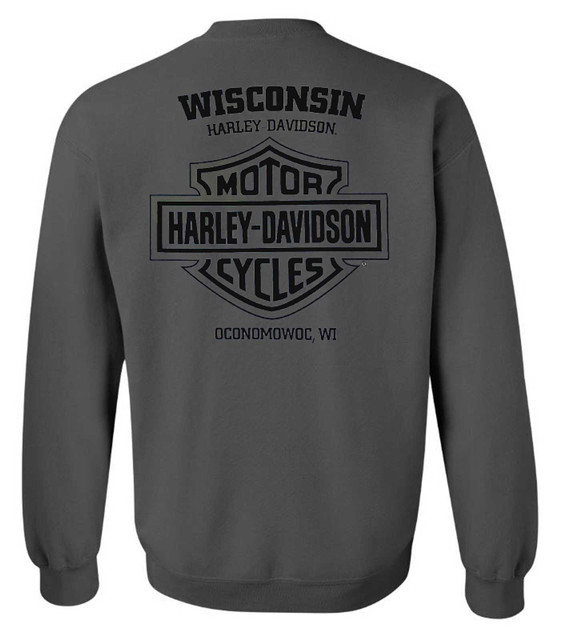 Harley-Davidson® Men's Premium Crew-Neck Pullover Fleece