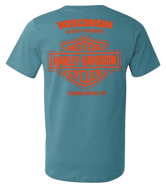 Harley-Davidson® Men's Ride On Crew-Neck Short Sleeve Cotton T