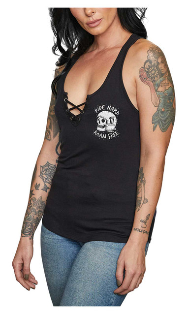 Harley-Davidson® Women's Ride Hard Embellished Laced-Up
