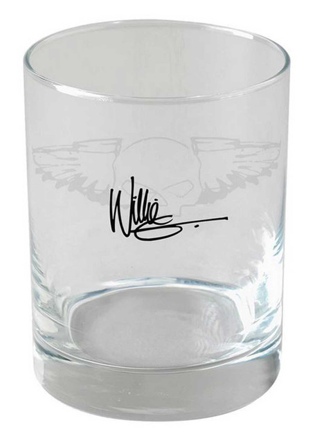 Harley-Davidson® Willie G Sketch Silver Wings Double Old Fashion